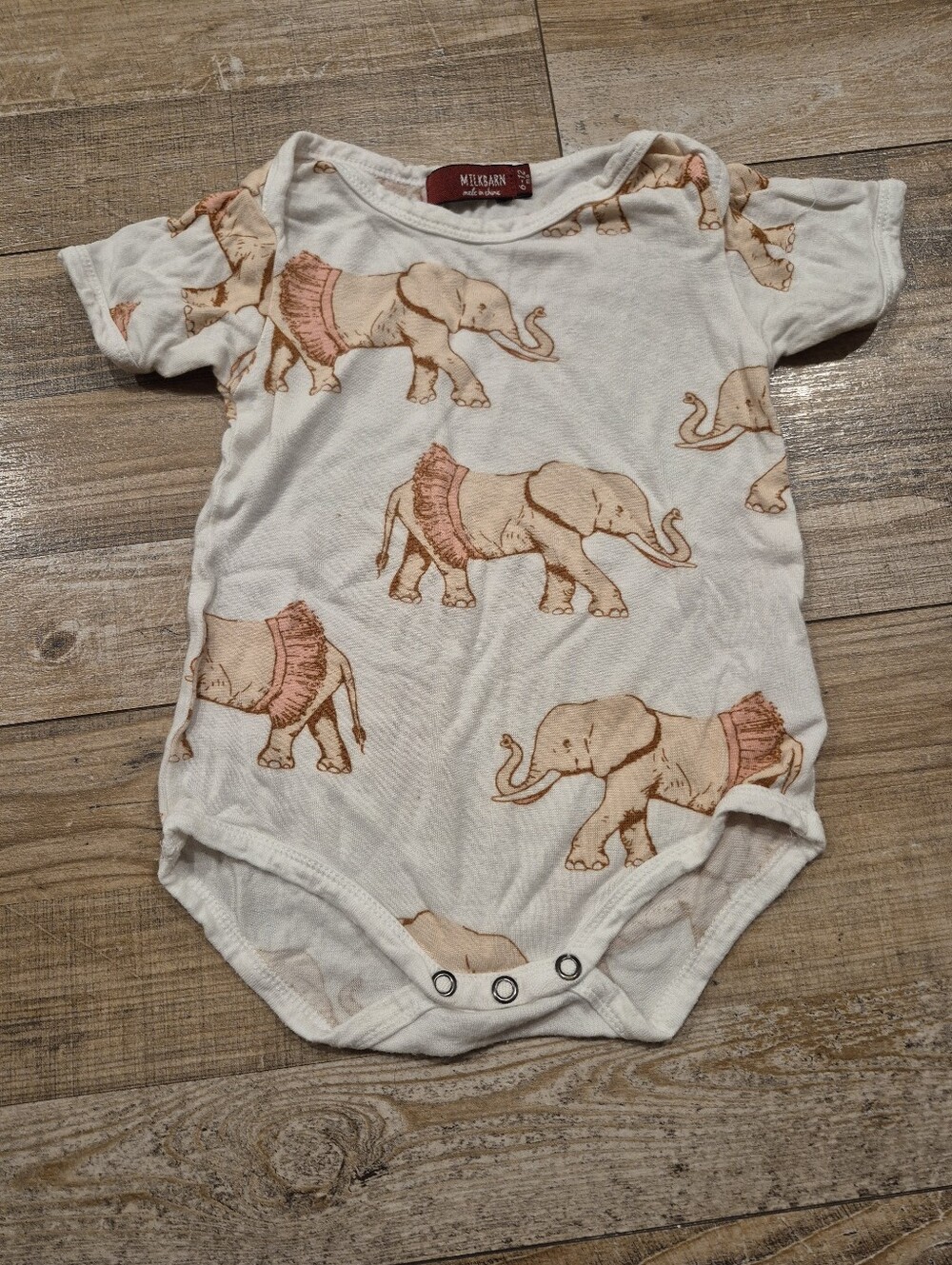 Milkbarn Elephant Tutu Bodysuit